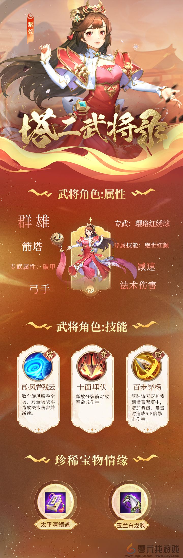 塔王之王2紫萱技能角色介绍(图1)