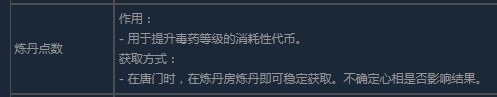 活侠传炼丹点数作用分享(图2)