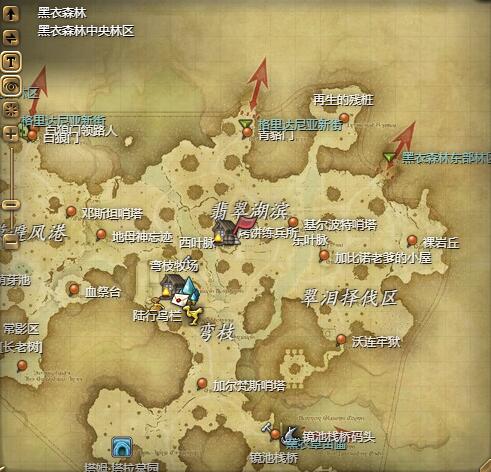 ff14木桩具体位置(图1)