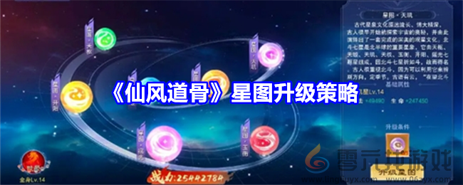 仙风道骨星图升级策略(图1)