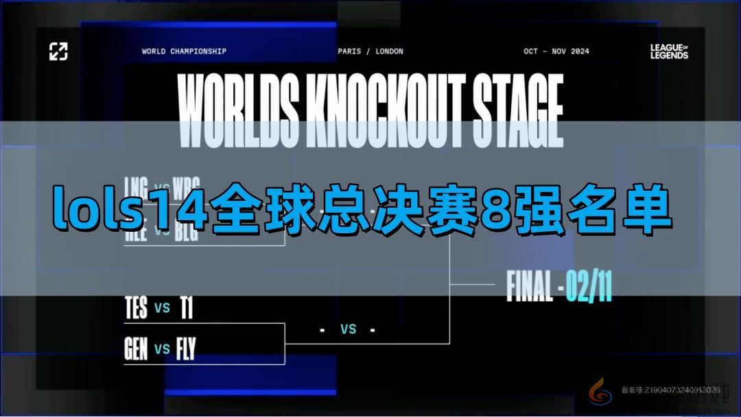 英雄联盟S14全球总决赛8强名单介绍(图1)